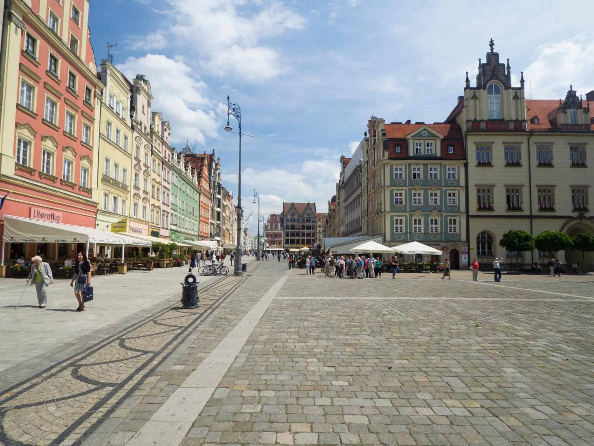 As Home Apartamenty Rynek 50 R503 Amazing View Breslau Exterior foto